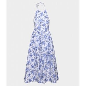 Aritzia Wilfred Alfresco Women's Floral Organic Linen Dress Size 6 NWT